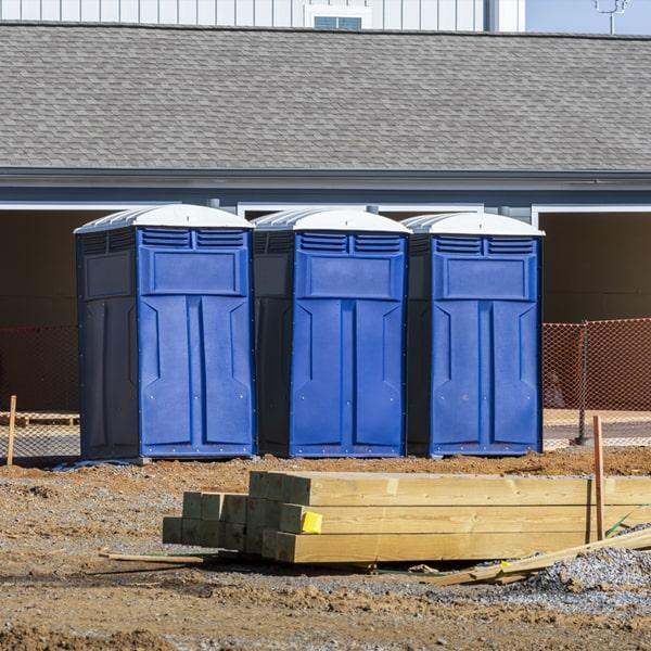 Heavy-duty construction site porta potty in Nogales, Arizona