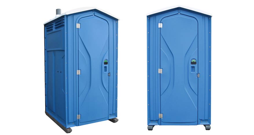 Long-term porta potty units on site in Nogales, Arizona